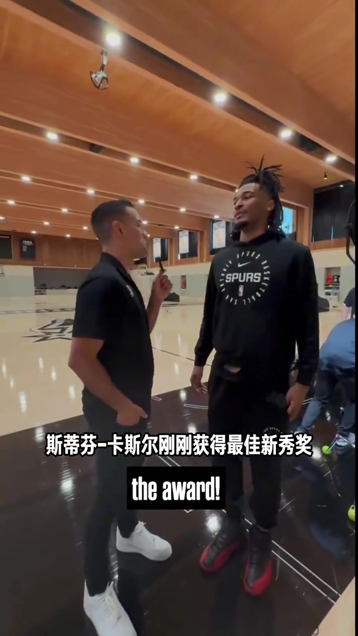 當選年度ROY卡斯爾我個人覺得自己早就獲獎了