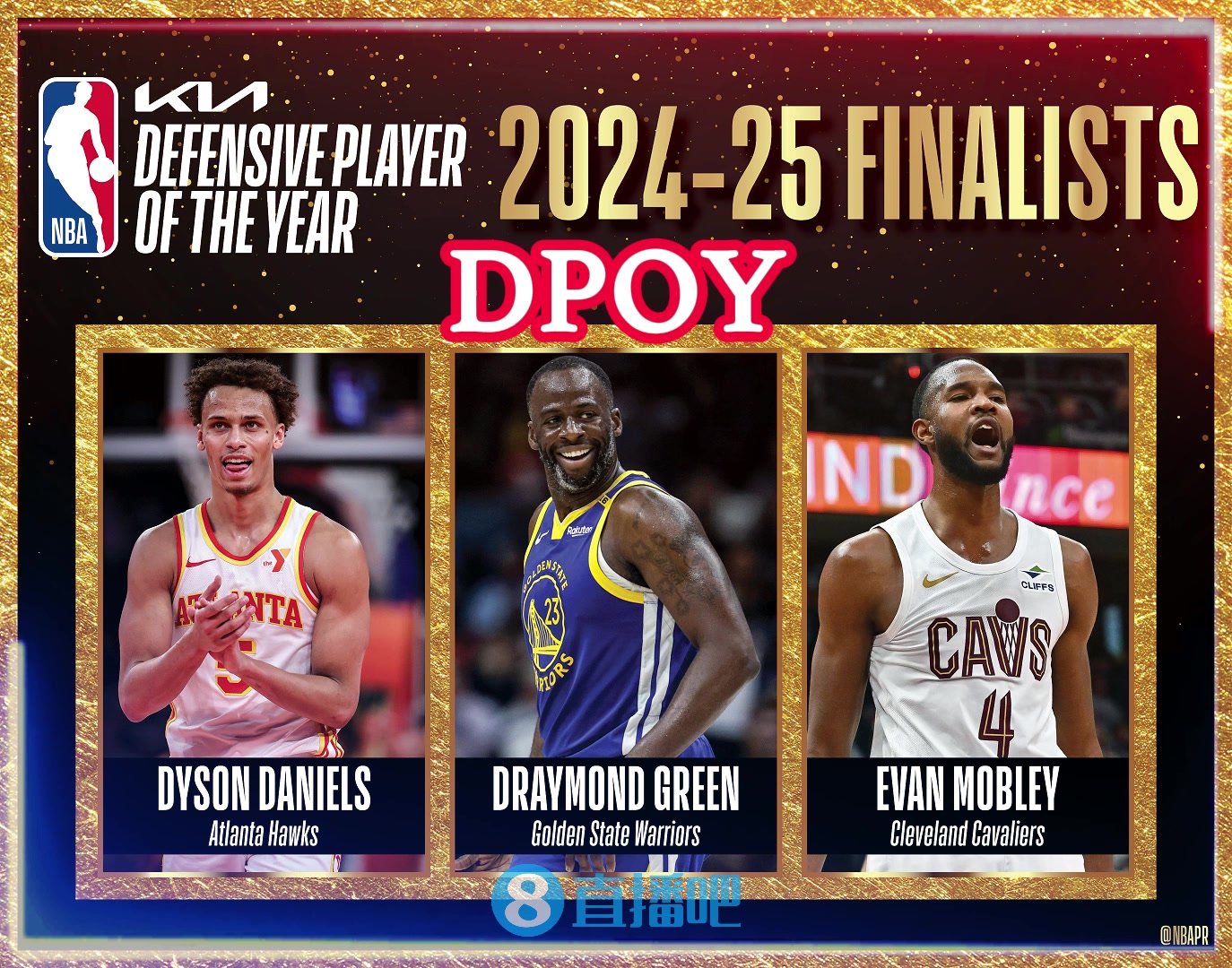 NBA年度獎(jiǎng)項(xiàng)候選出爐亞約字爭(zhēng)MVP 祖巴茨入圍進(jìn)步最快